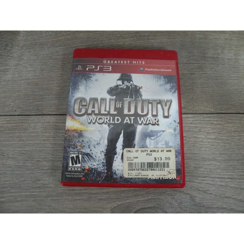 Call of Duty: World at War - PlayStation 3 (PS3) Greatest Hits - M Mature